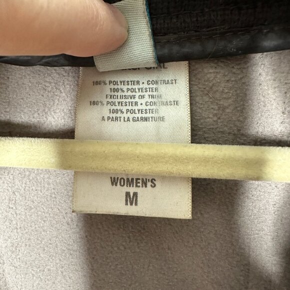 Patagonia Water Girl Brown Makka Full Zip Vest Women's Medium - Picture 3 of 5